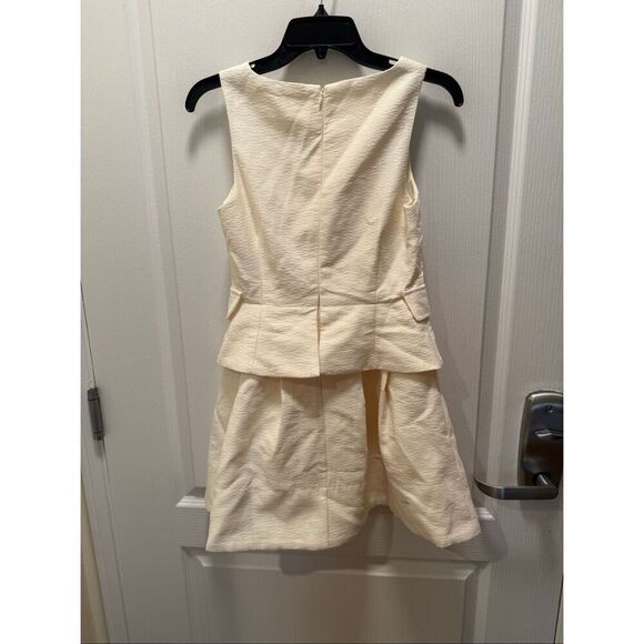 Line & Dot Greta Halter Maxi Dress in cream size S NWOT $173 - Picture 6 of 7